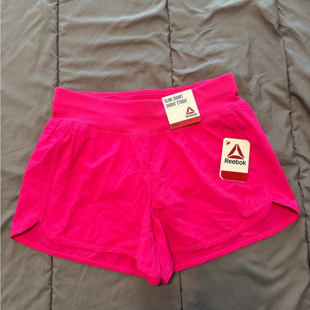 Reebok Women's Pink Athletic Shorts